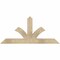 Ekena Millwork Richland Rough Sawn Timber Gable Bracket, Douglas Fir, 48"W x 22"H x 4"D x 4"F, 11/12 Pitch GBW048X22X0404RIC00RDF - alternate 1